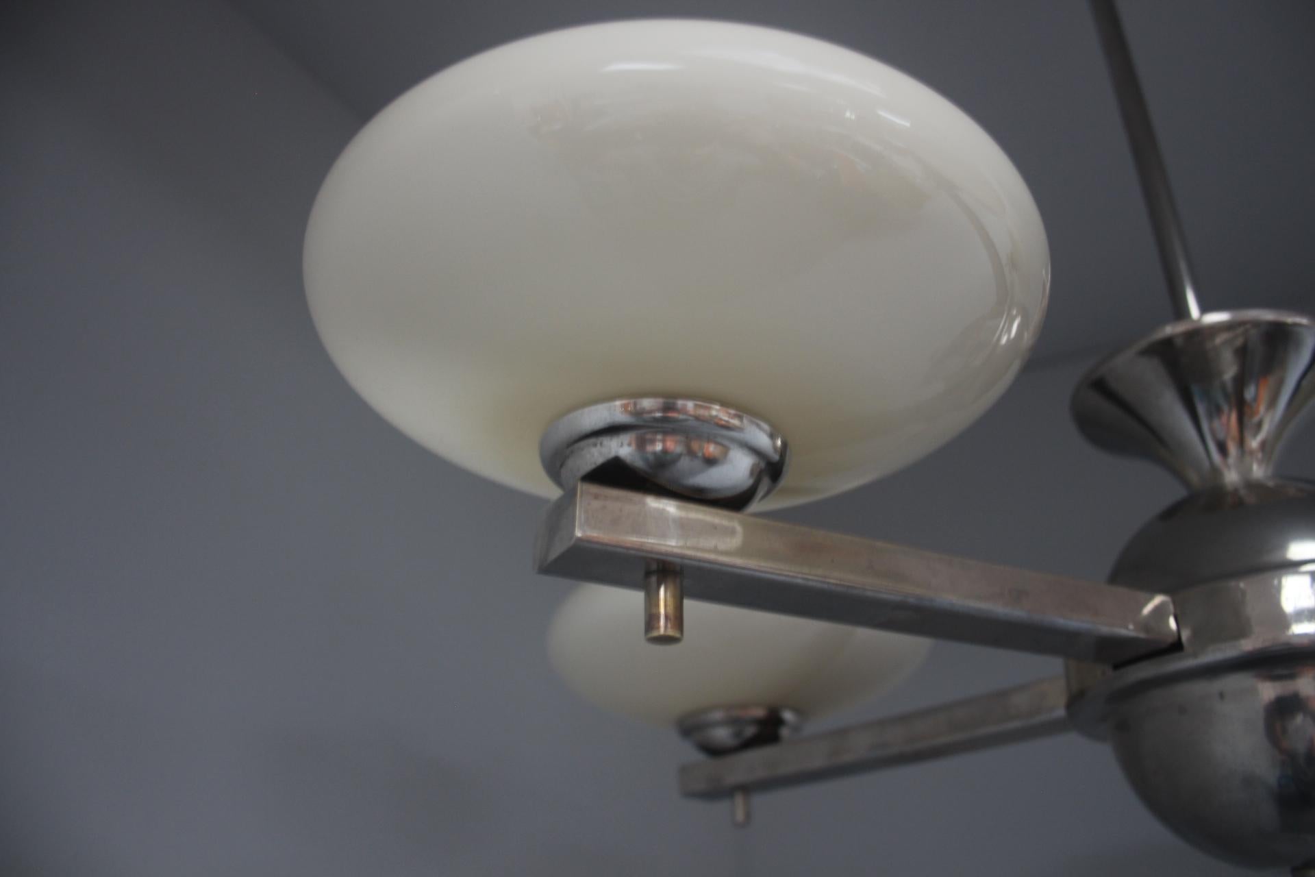 Lampadario Art Deco  Anni '30, Cecoslovacchia in vendita 10