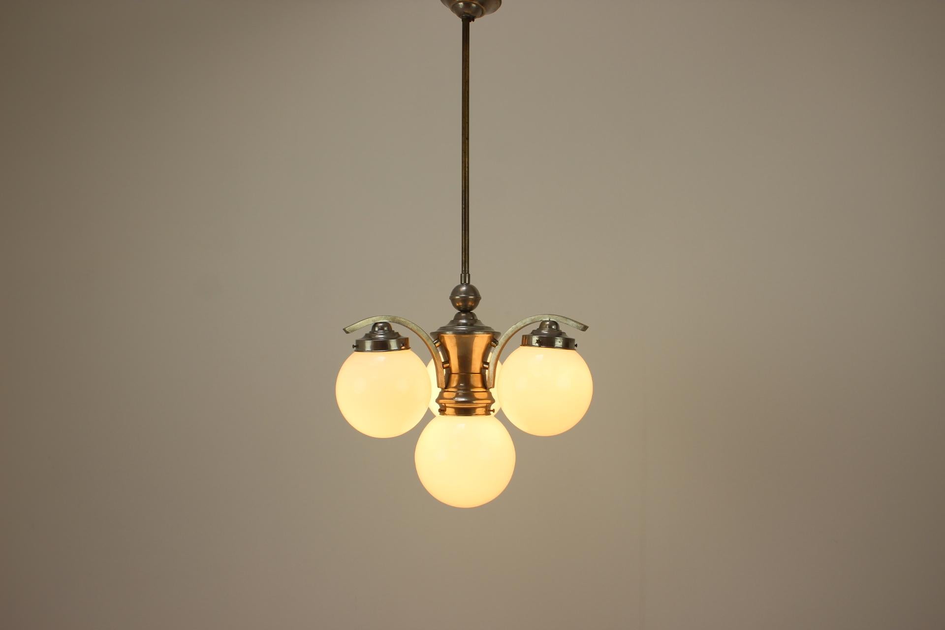 Lampadario Art Déco, anni '30 in vendita 6