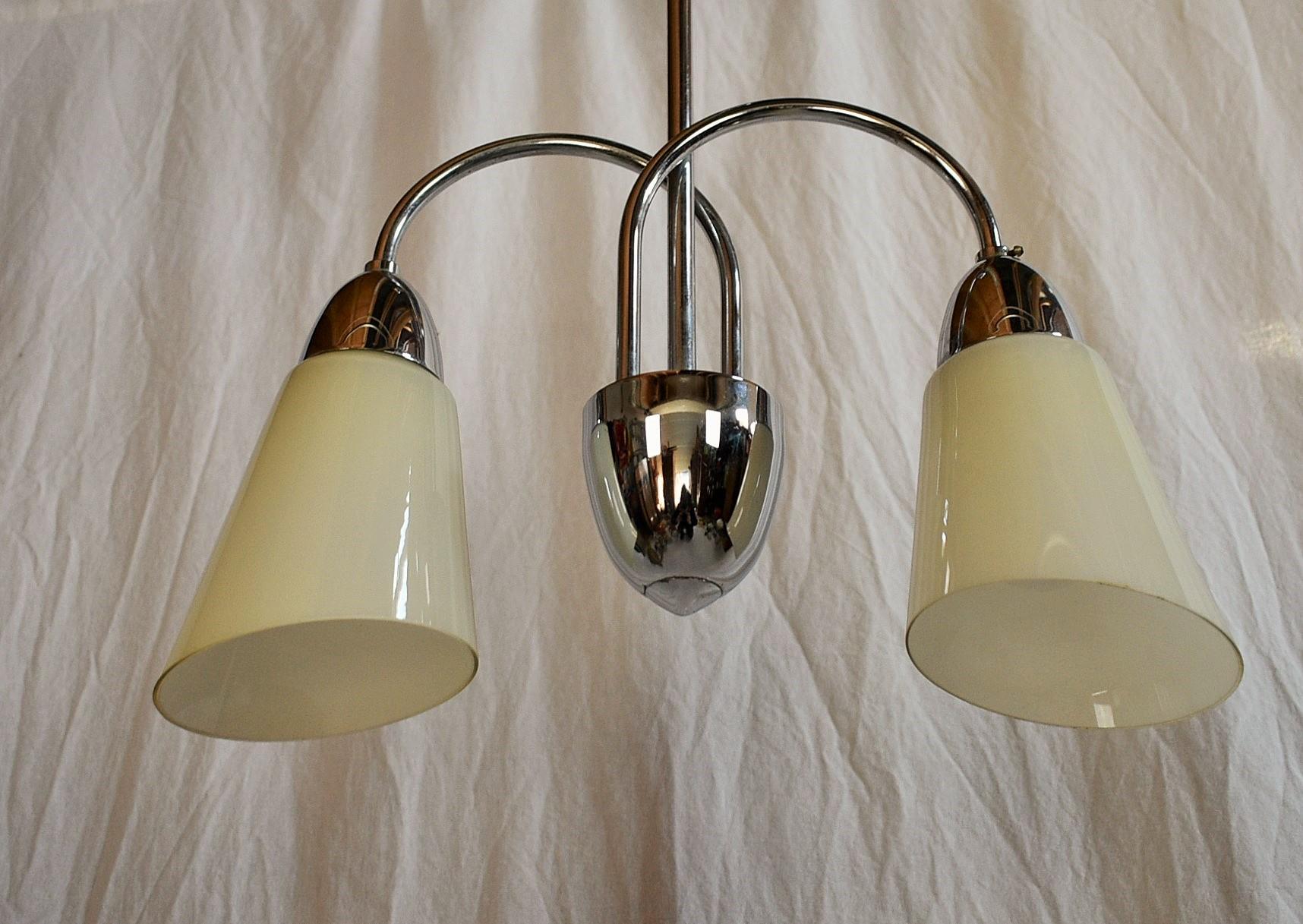 Lampadario Art Deco, anni '30 in vendita 7