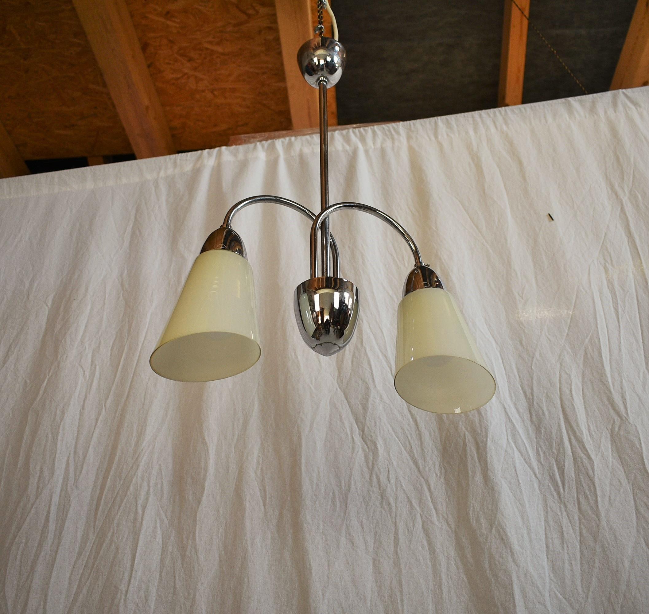 Lampadario Art Deco, anni '30 in vendita 8