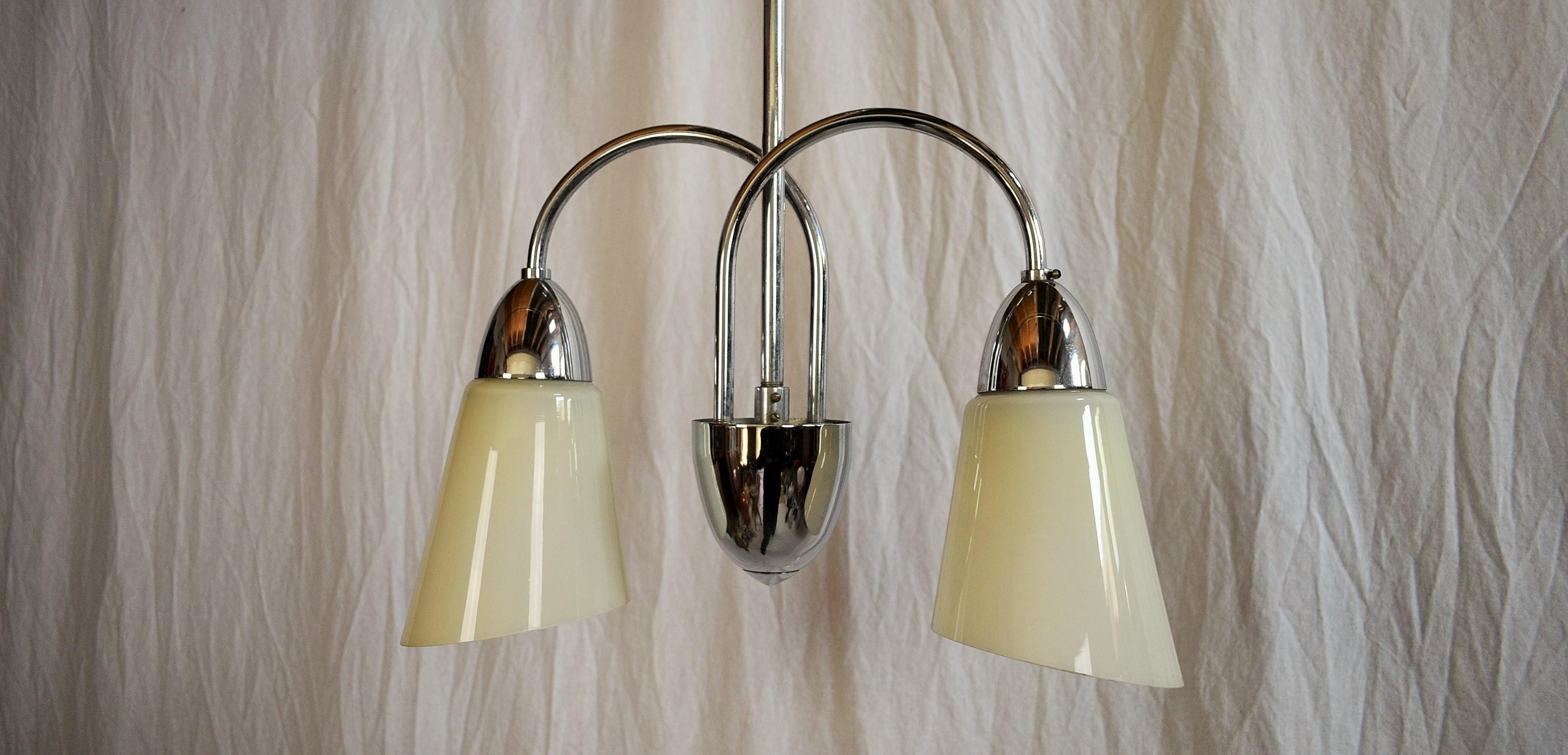 Lampadario Art Deco, anni '30 in vendita 9