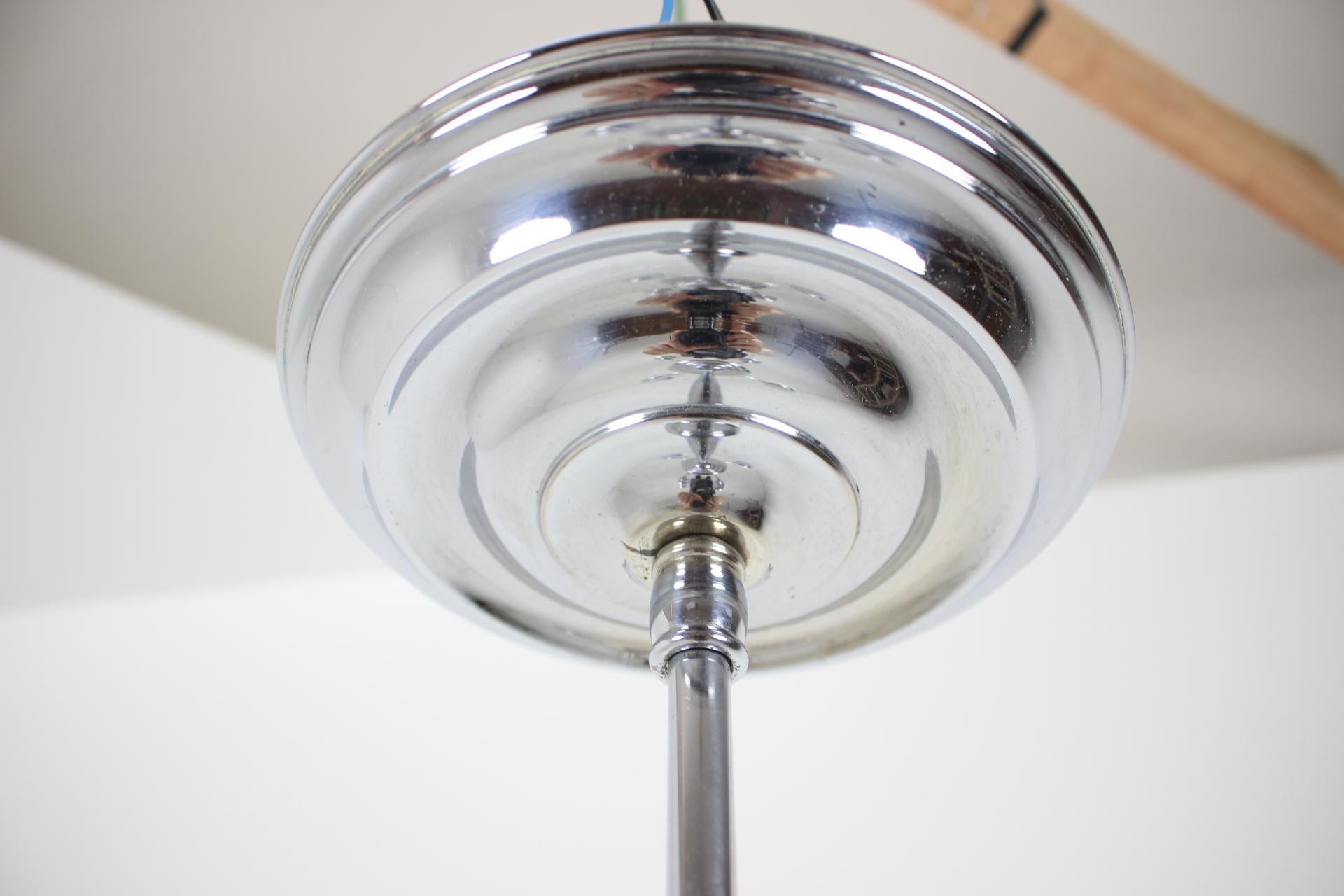 Lampadario Art Deco, anni '30 In condizioni buone in vendita a Praha, CZ