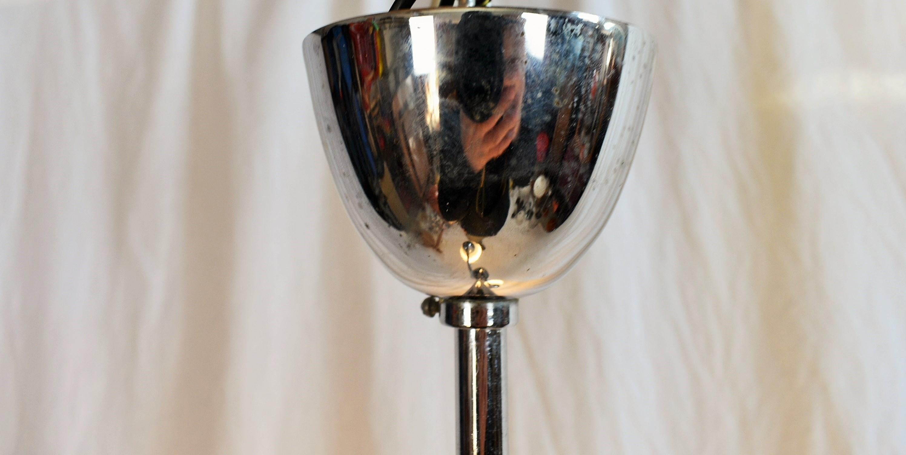 Vetro Lampadario Art Deco, anni '30 in vendita