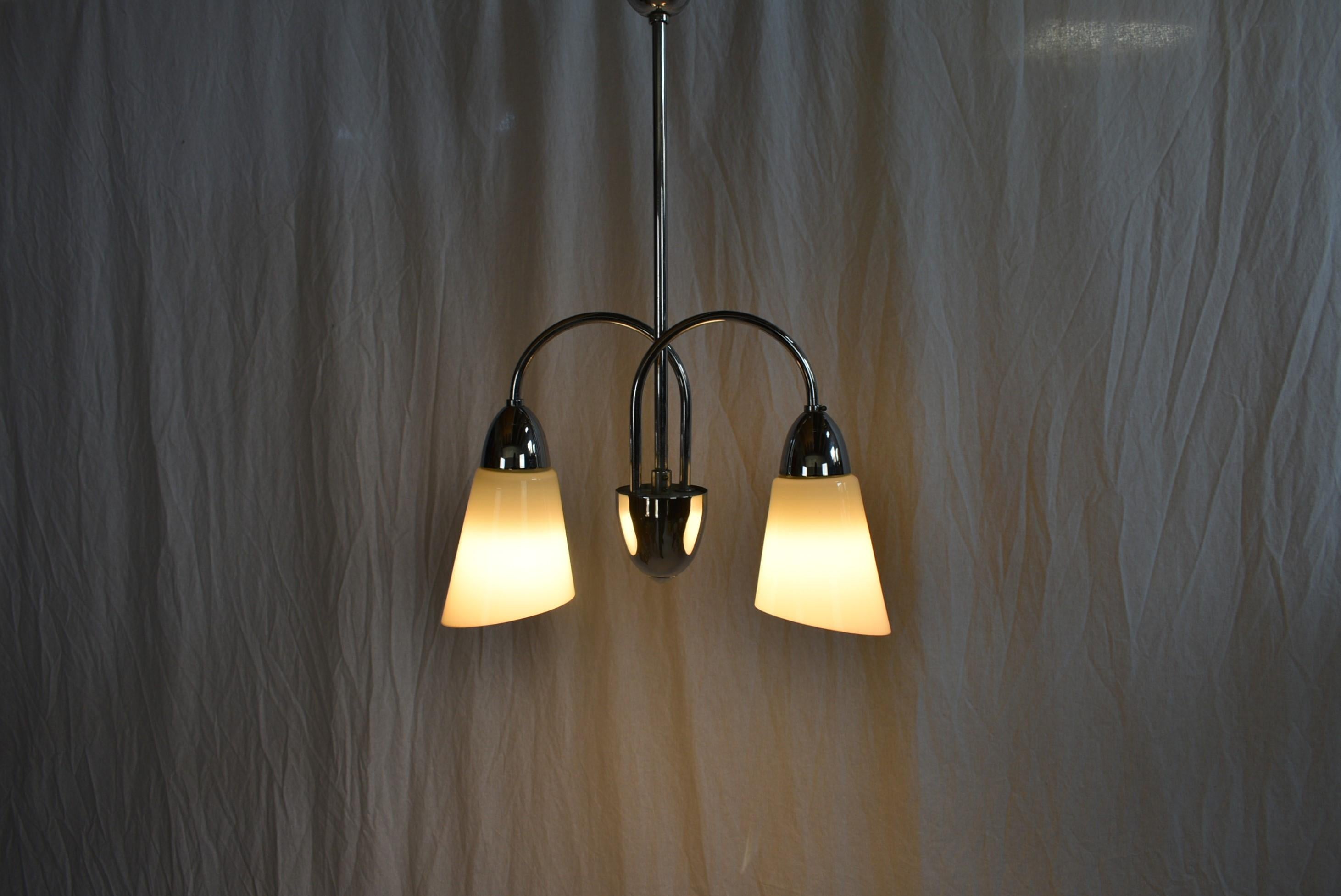 Lampadario Art Deco, anni '30 in vendita 1