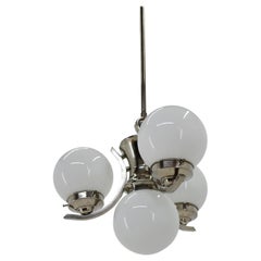 Art Deco Chandelier, 1930s, Restored