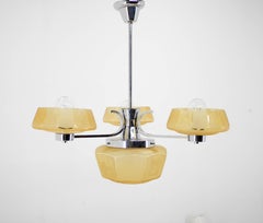 Art Deco Chandelier, 1940s