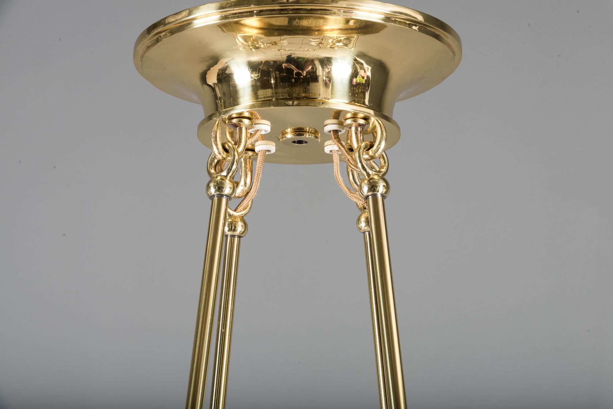 Art Deco Chandelier, Around 1920s 11