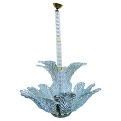 Art Deco chandelier attributed to Venini
