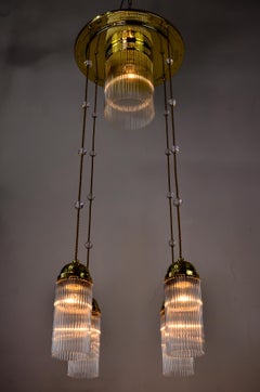 Art Deco Chandelier, circa 1920s