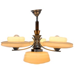 Art Deco Chandelier, circa 1930