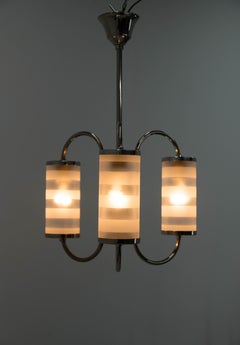 Art Deco Chandelier, Czechoslovakia, 1930s