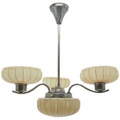 Art Deco Chandelier, Czechoslovakia, 1930s