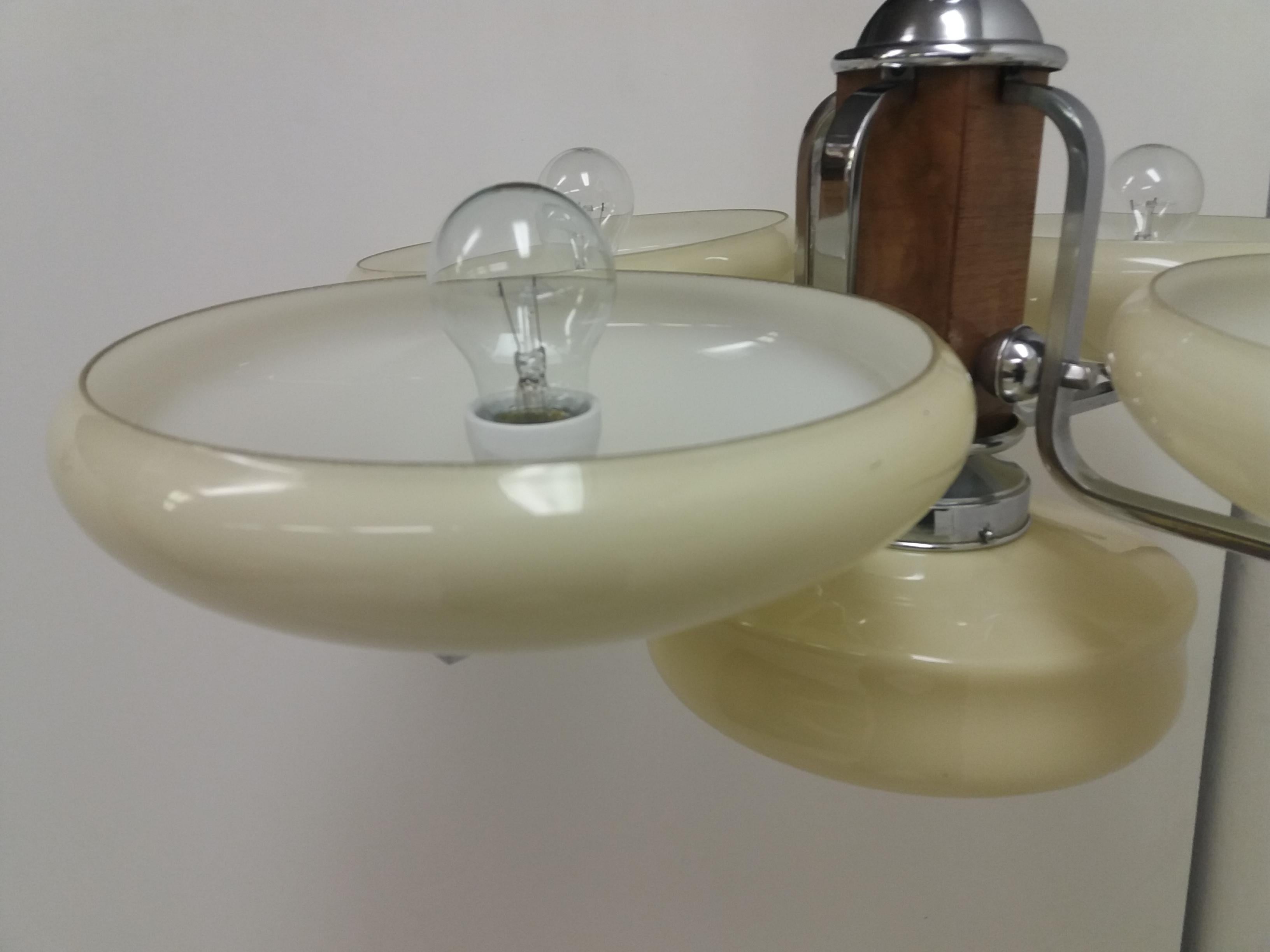 Lampadario Art Deco, Cecoslovacchia in vendita 5