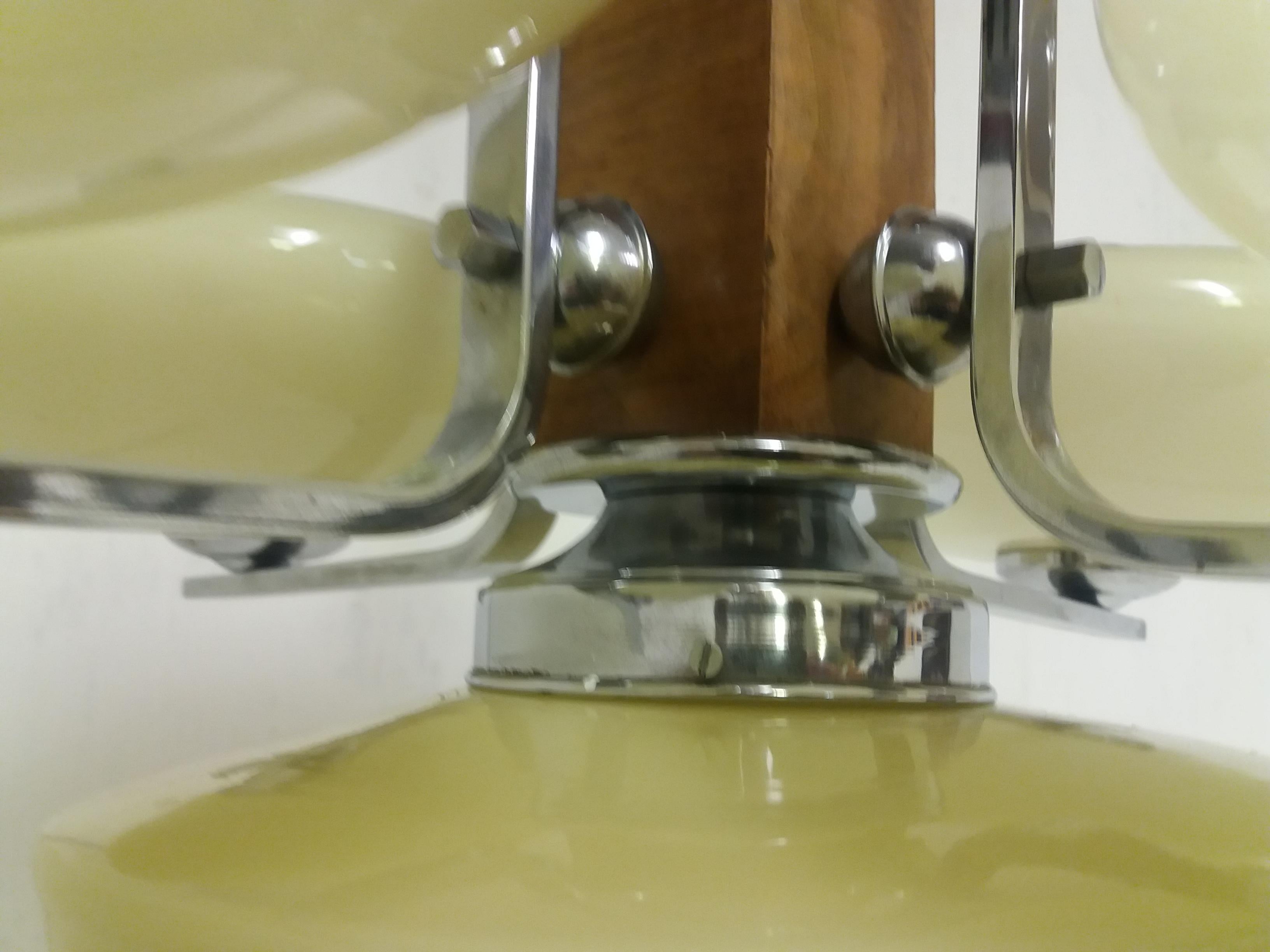 Lampadario Art Deco, Cecoslovacchia in vendita 2