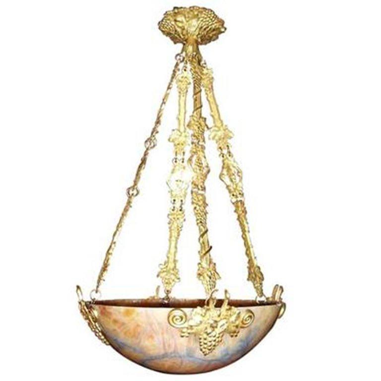 Lampadario Art Deco