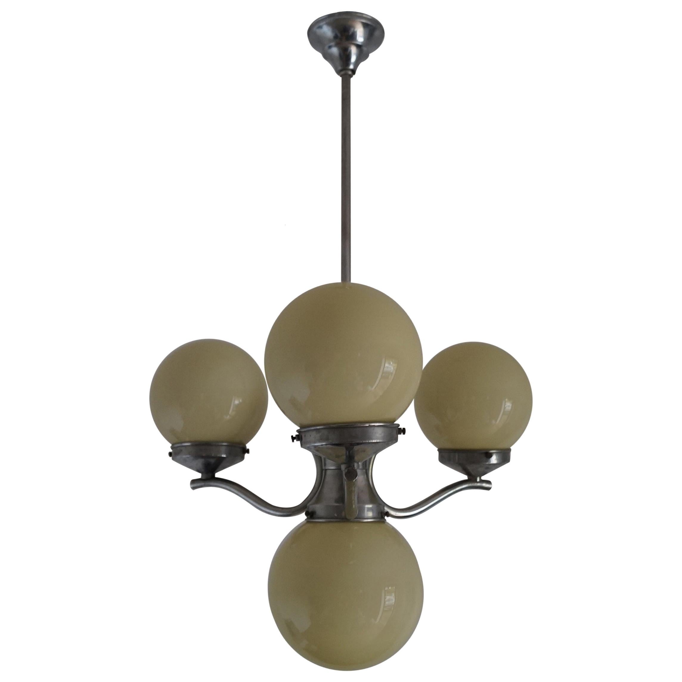 Art Deco Chandelier from 1930 For Sale