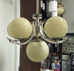 Art-déco-Kronleuchter aus dem Jahr 1940