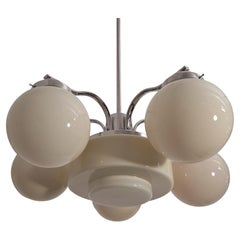 Lampadario Art Deco del 1940