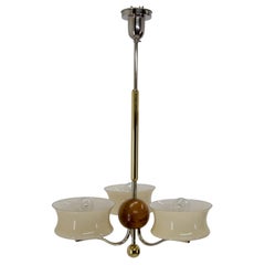 Art Deco Chandelier in Perfect Condition, 1930s