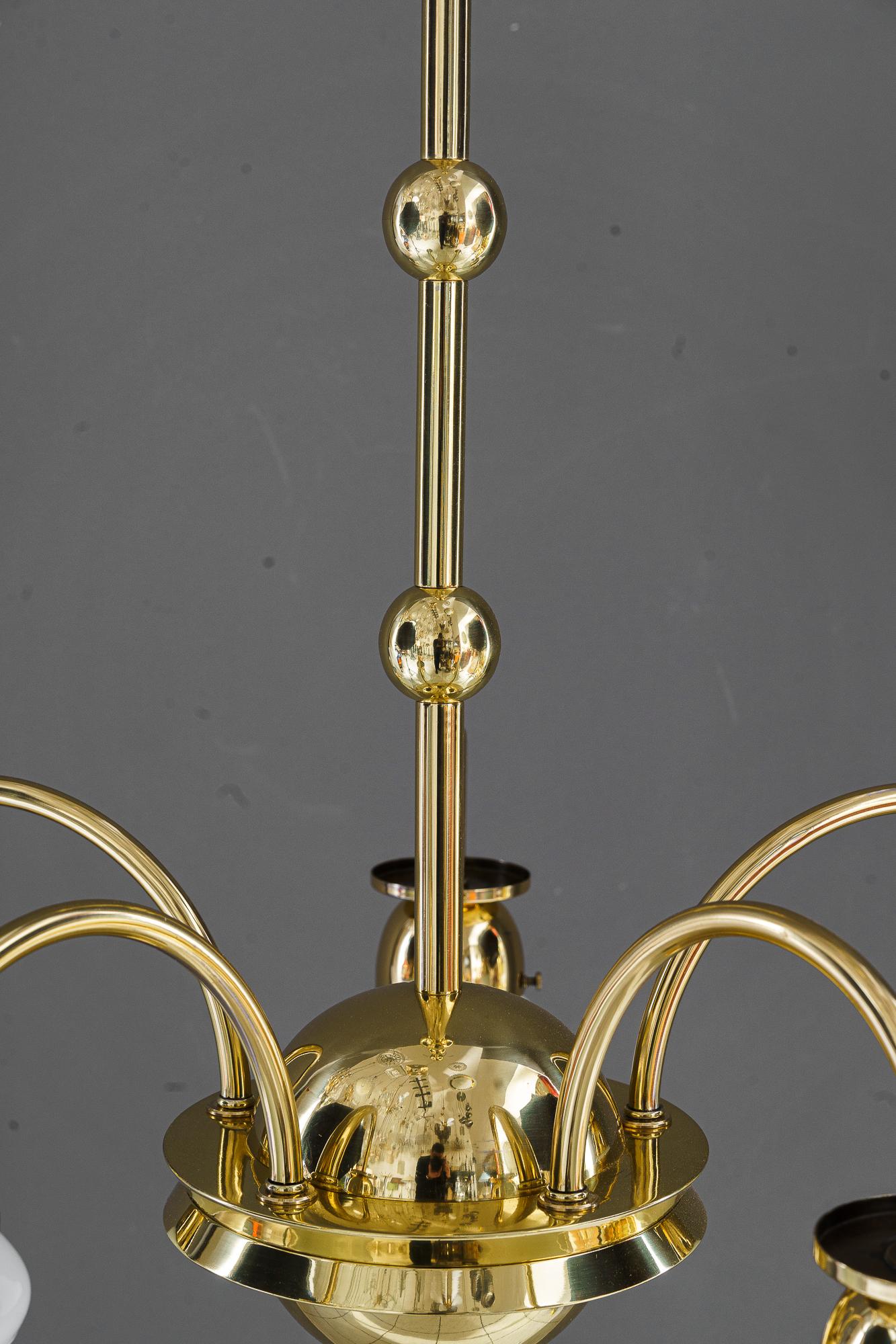 Art Deco chandelier vienna aroumd 1920s For Sale 3