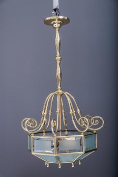 Art Deco chandelier, Vienna, circa 1920s