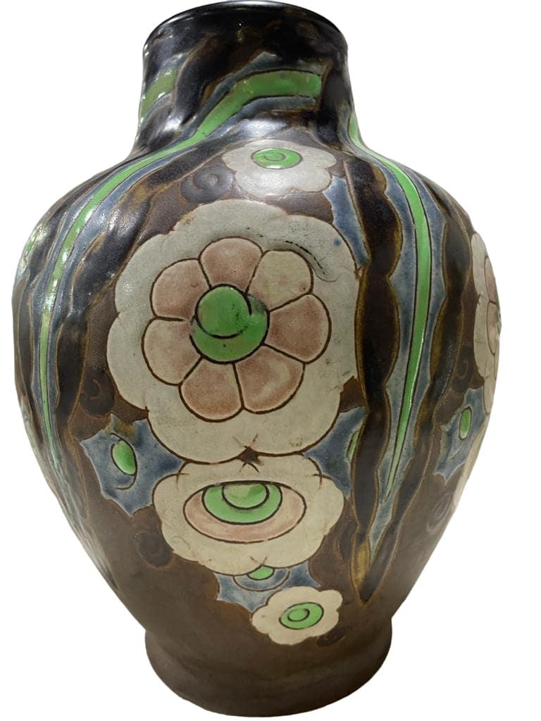 Art Deco ART DECO Charles CATTEAU Vase 
