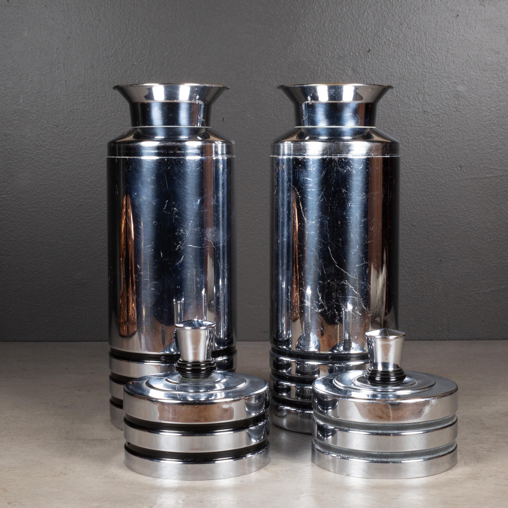 Art Déco Shakers da cocktail Art Deco Chase 