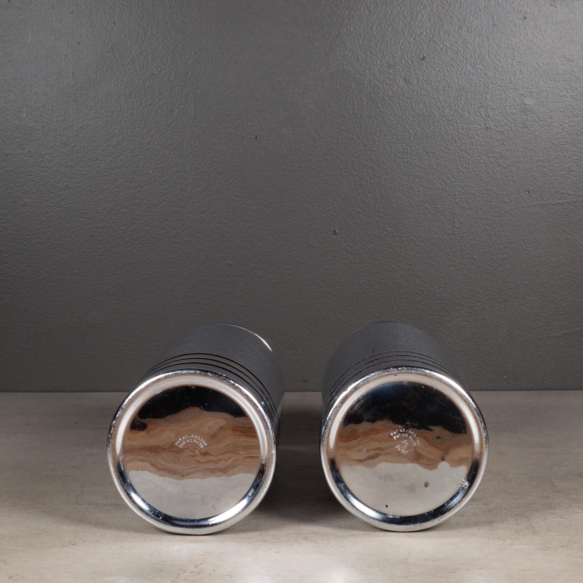 XX secolo Shakers da cocktail Art Deco Chase 