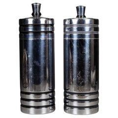 Art Deco Chase "Gaiety" Cocktail Shakers C.1930-Price per item