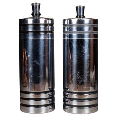 Art Deco Chase "Gaiety" Cocktail Shakers C.1930-Price per item