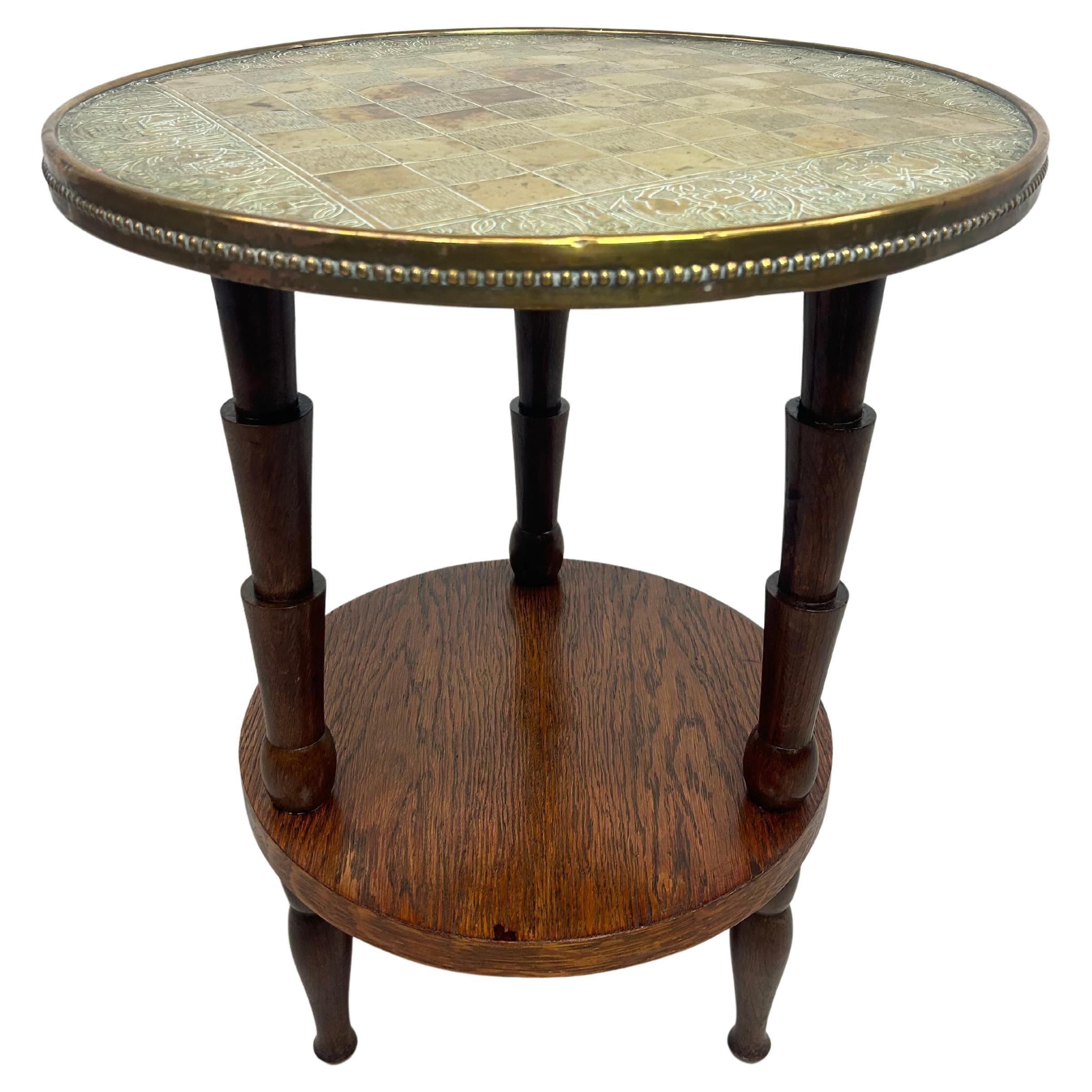 Art deco chess table