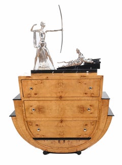 Cassettiera Art Déco Commode Anni Ruggenti Interni