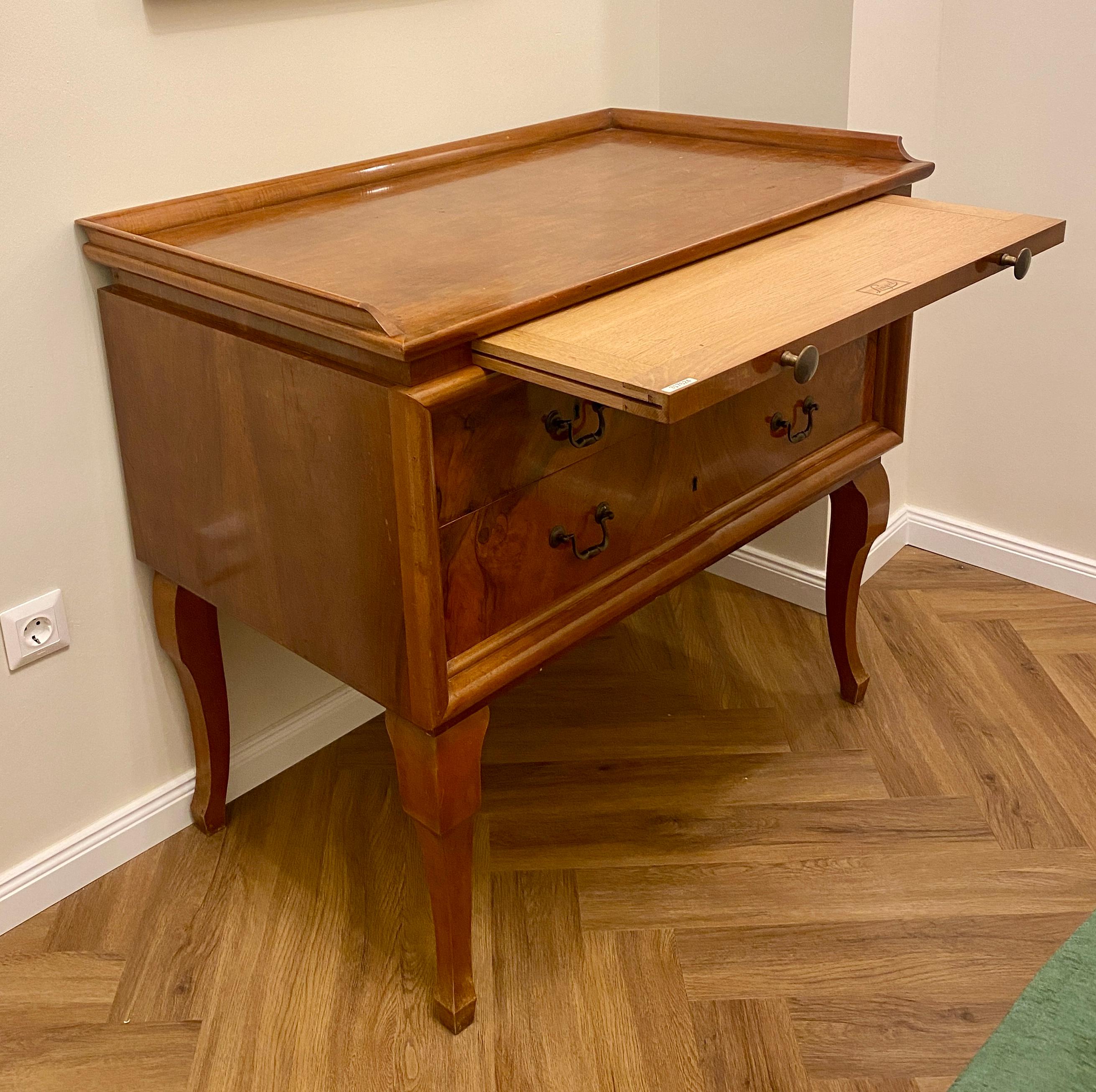 Hungarian Art Deco Chest of Drawer or Commode Signed Lingel 1930' For Sale