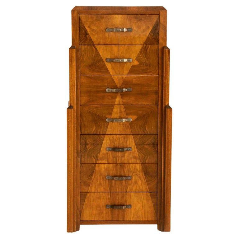 Art Deco Chest of Drawers, 1930s at 1stDibs