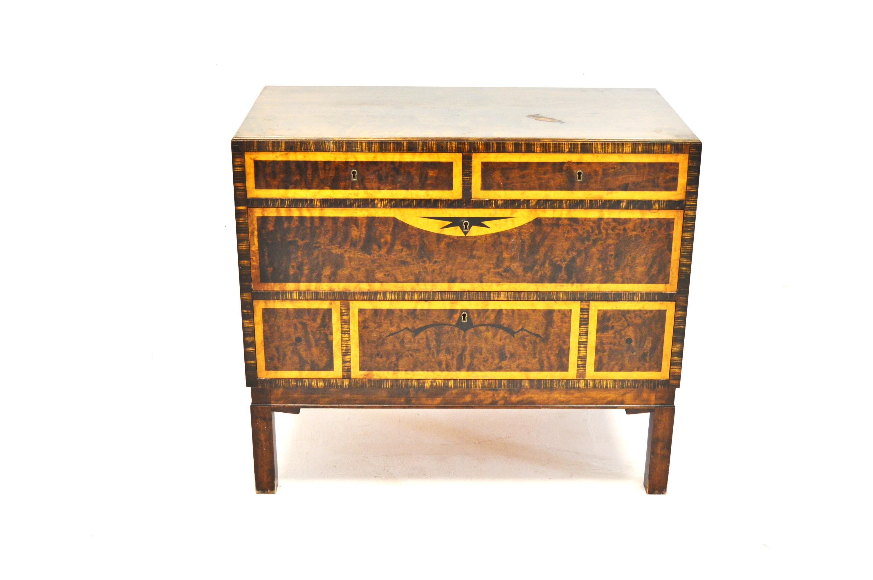 Art Deco Chest of Drawers by Carl Malmsten For Sale 1