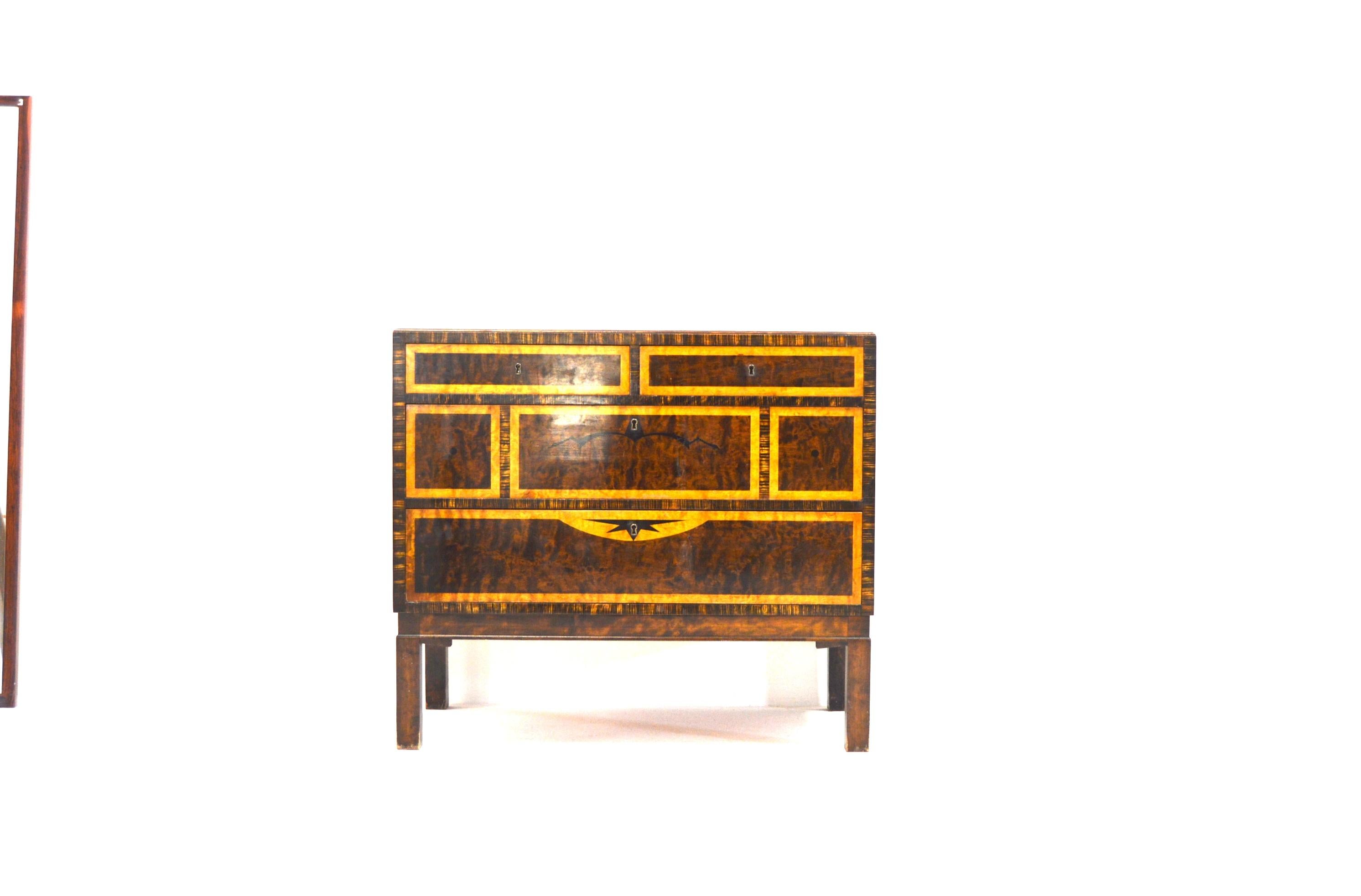 Art Deco Chest of Drawers by Carl Malmsten For Sale 3