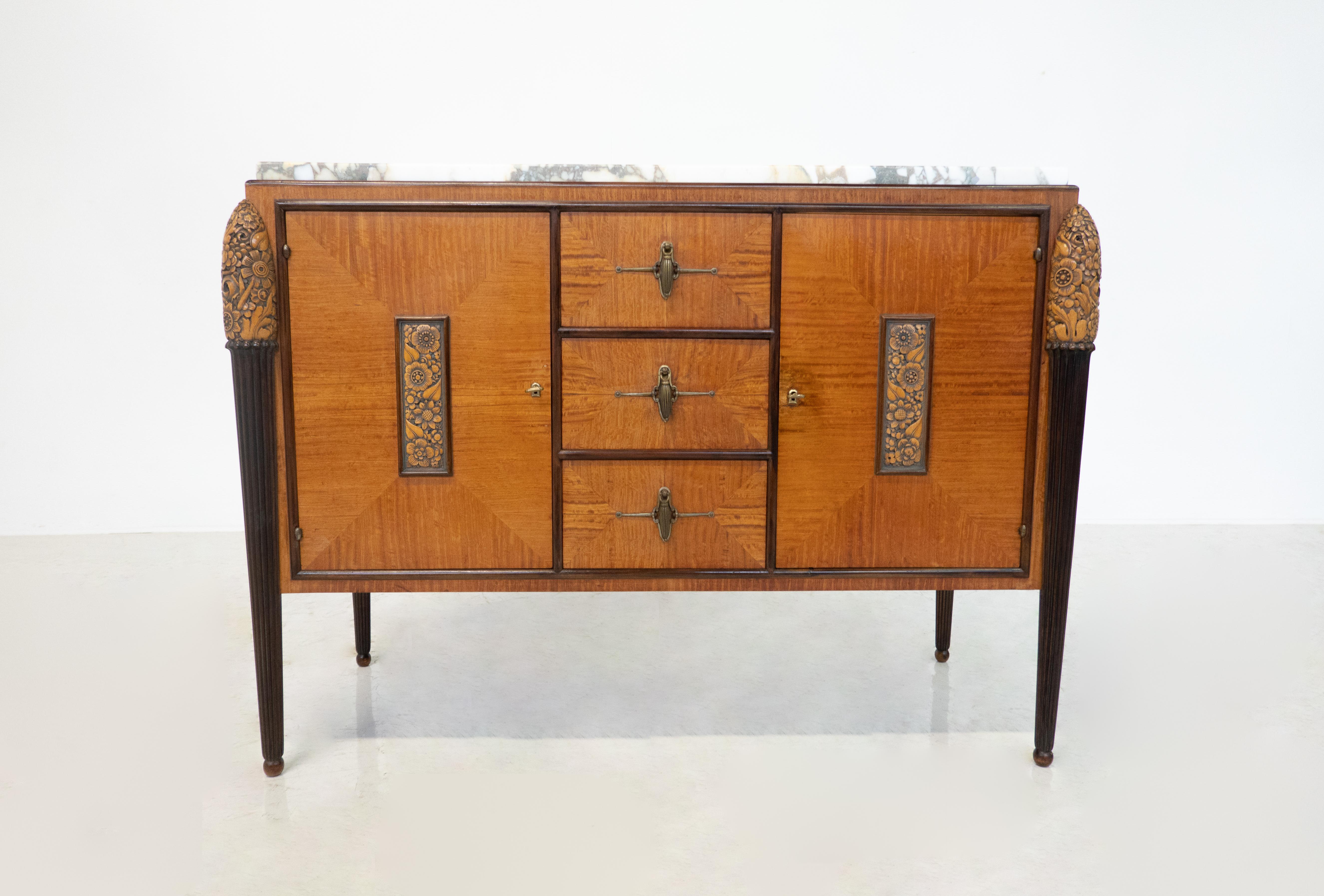 Art Deco Chest of Drawers by Paul Follot, France For Sale 2