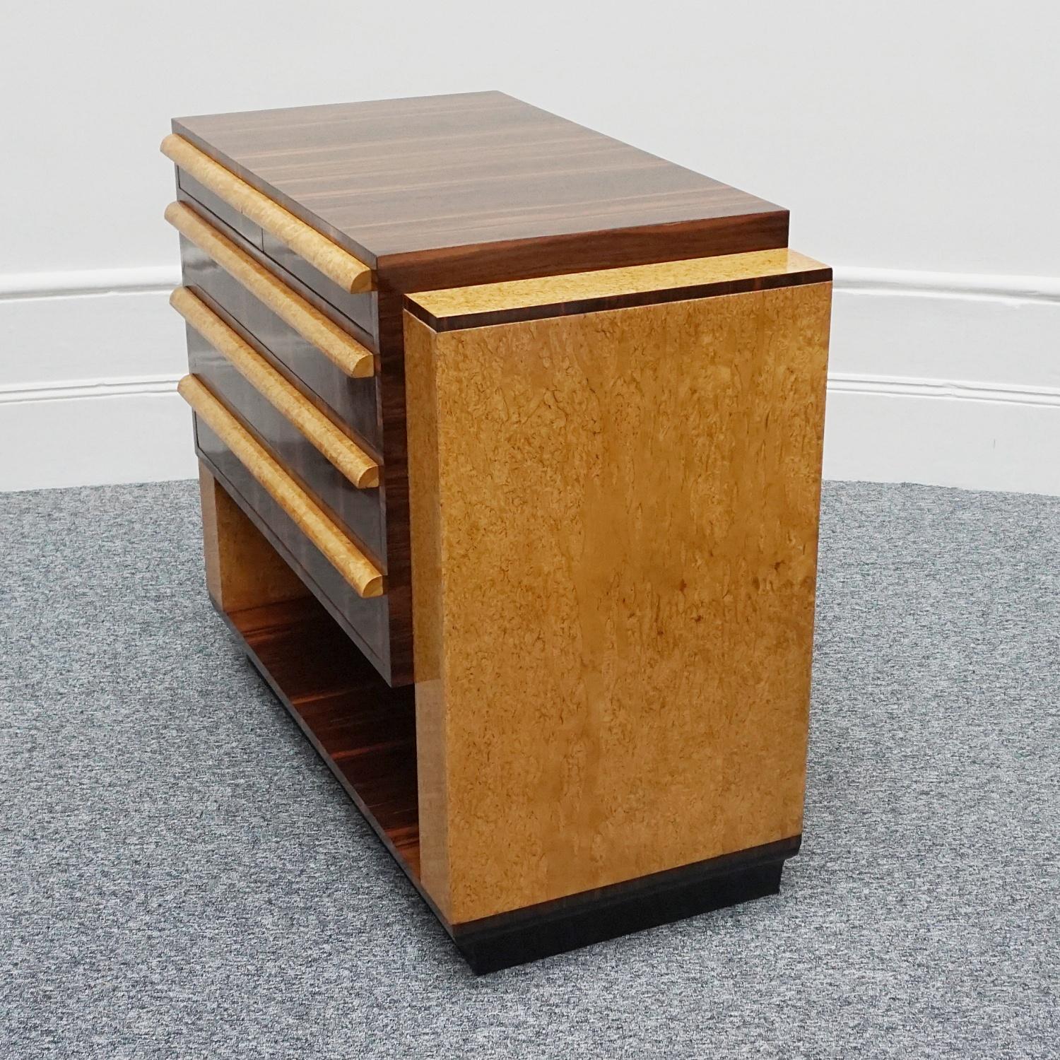 Art Deco Chest of Drawers Designed by Serge Chermayeff for Waring & Gillows 2
