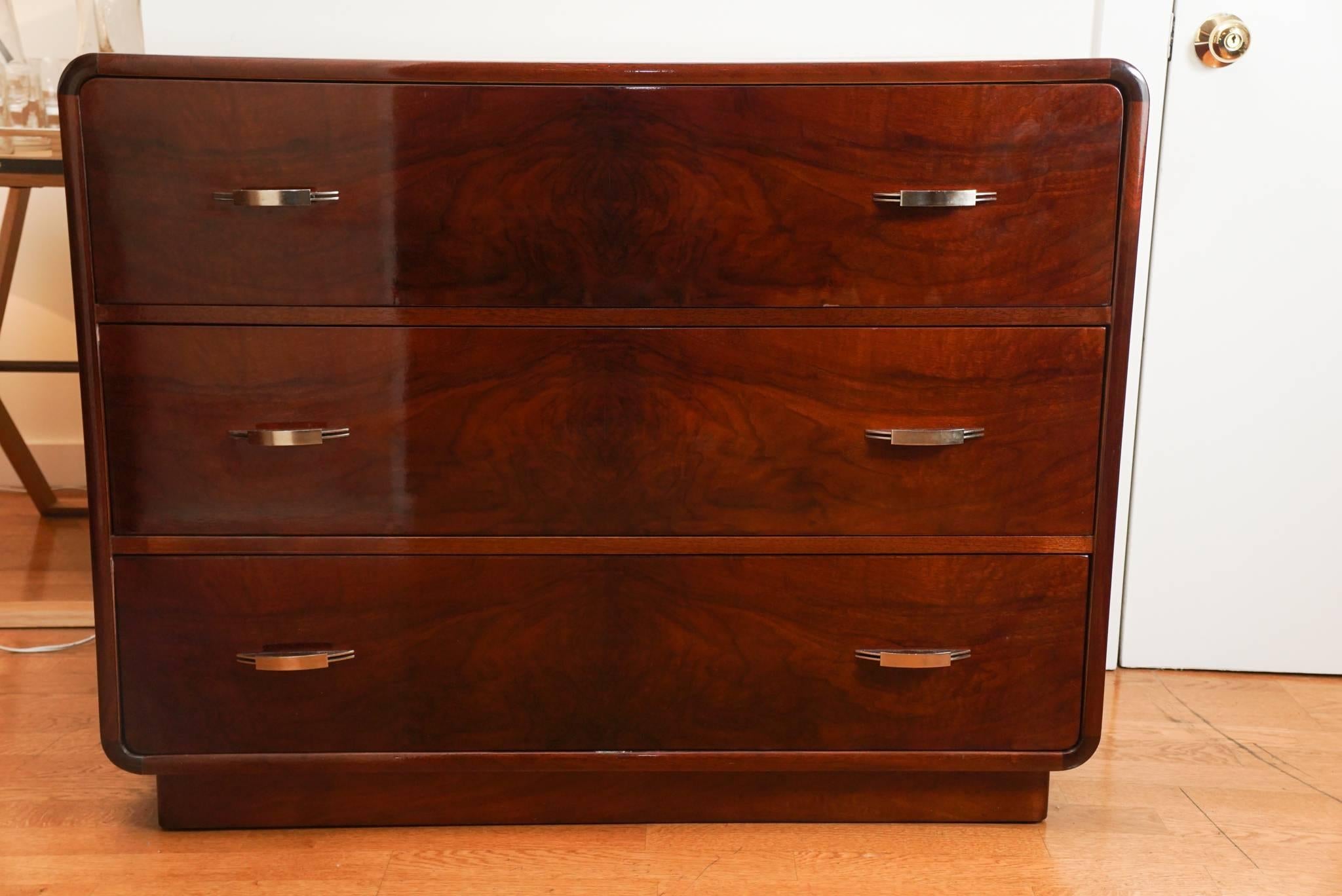 art deco chests of drawers
