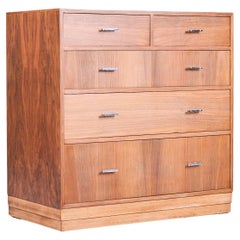 Vintage Art Deco Chest of Drawers, Hamptons of Pall Mall, London 1930s