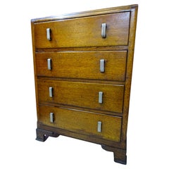 Art Deco Chest of Drawers in Oak