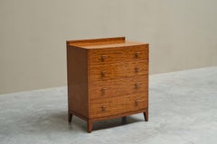 Art Deco Chest of Drawers in Wonderfully Expressive Maple England 1930s
