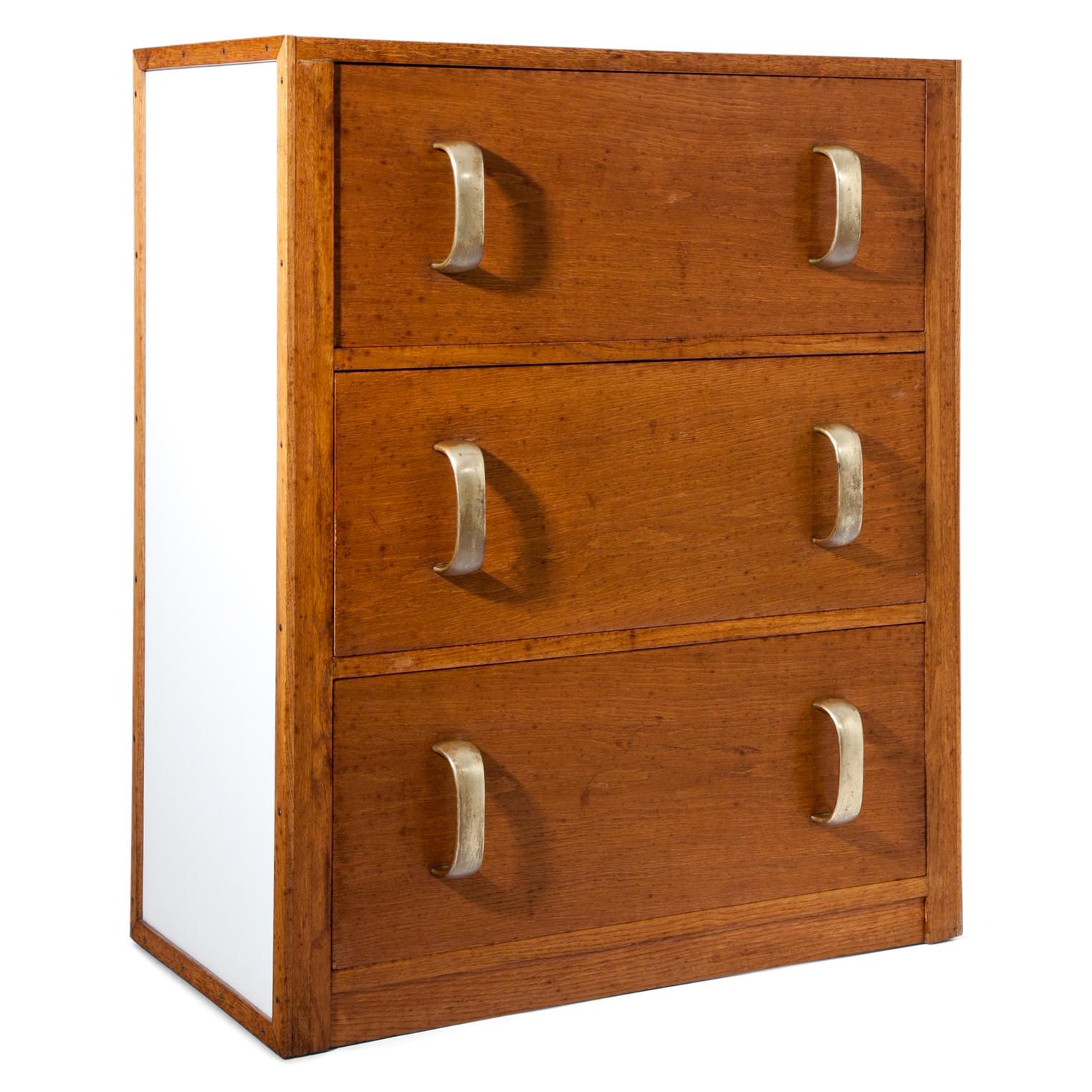 Art Deco Chest of Drawers, Manufactory Herrgesell, Vienna, 1930s-1940s