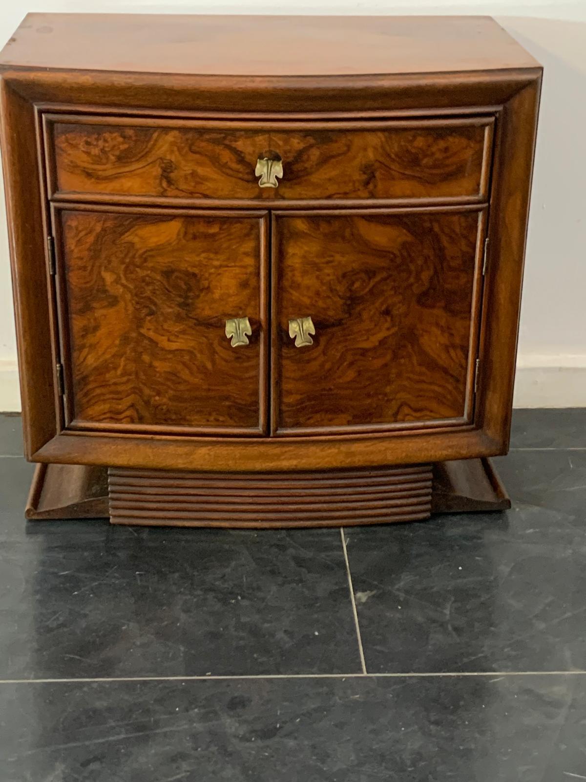 Cassettiera, specchio e comodini Art Deco di Premuda furnit in vendita 4