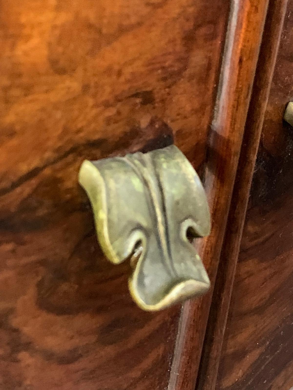 Cassettiera, specchio e comodini Art Deco di Premuda furnit in vendita 7