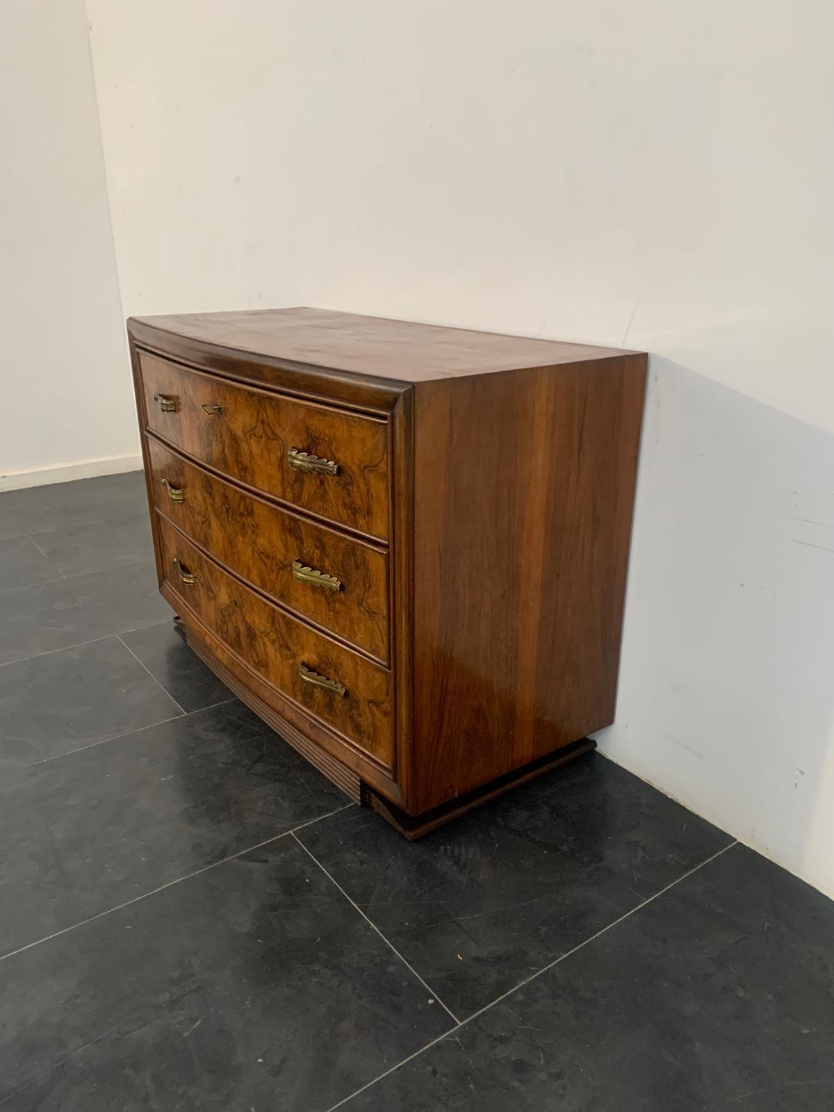 Cassettiera, specchio e comodini Art Deco di Premuda furnit in vendita 1