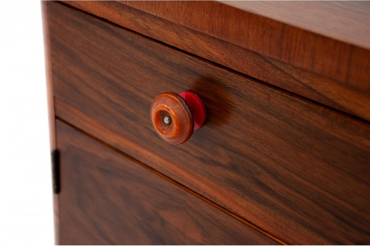 Art Deco chest of drawers, Poland, 1950s. After renovation. For Sale 4