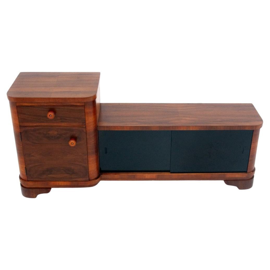 Art Deco chest of drawers, Poland, 1950s. After renovation. For Sale