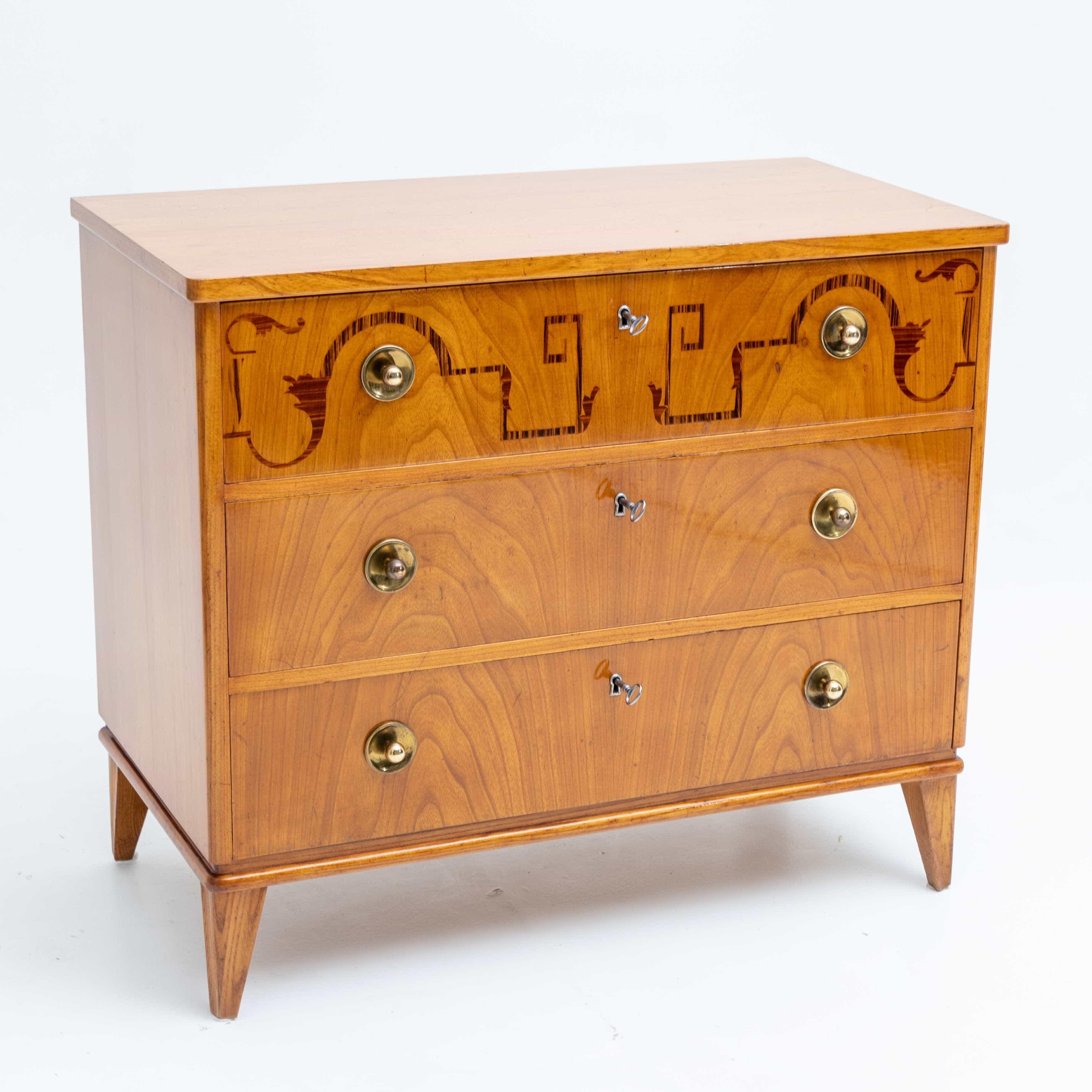 Mid-20th Century Art Deco Chest of Drawers, Sweden circa 1930 For Sale