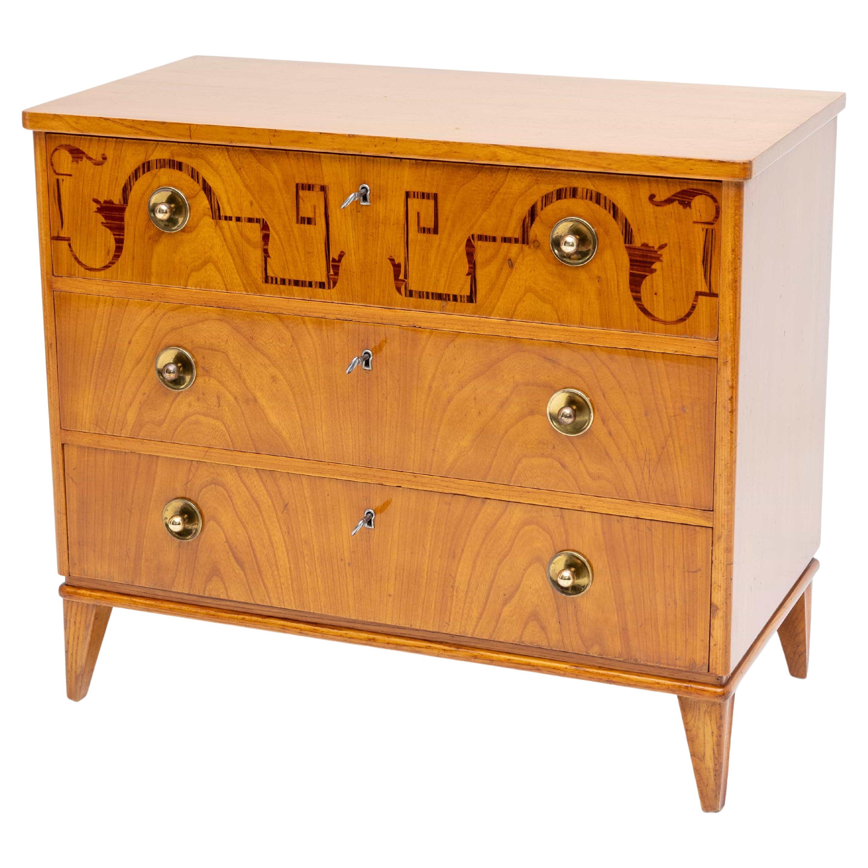 Art Deco Chest of Drawers, Sweden circa 1930